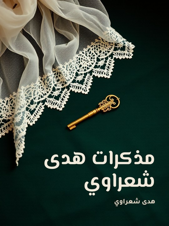 غلاف كتاب مذكرات هدى شعراوي