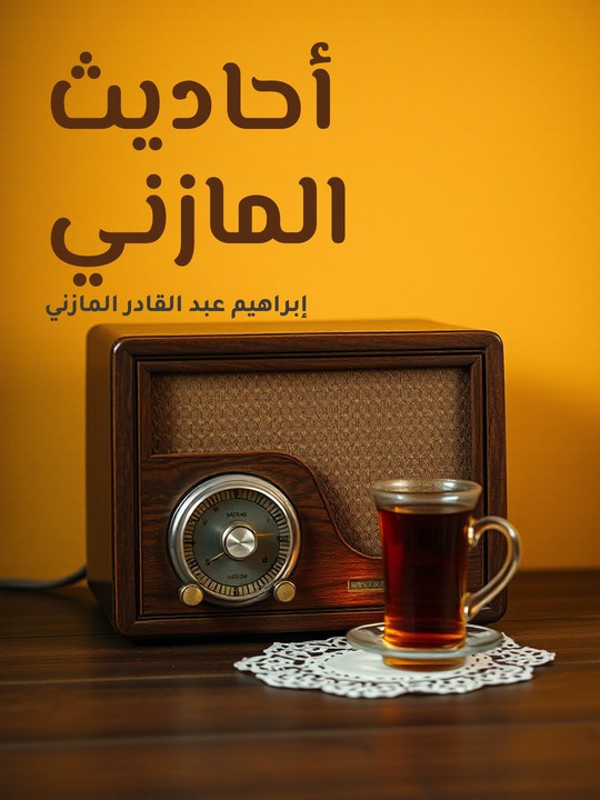 غلاف كتاب أحاديث المازني