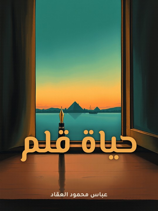 غلاف كتاب حياة قلم