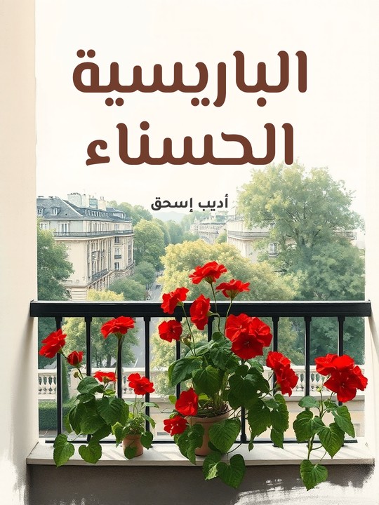 غلاف كتاب الباريسية الحسناء