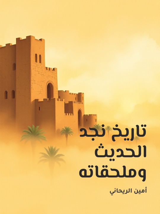 غلاف كتاب تاريخ نجد الحديث وملحقاته