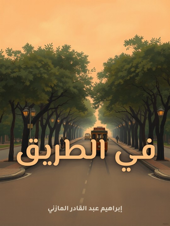 غلاف كتاب في الطريق