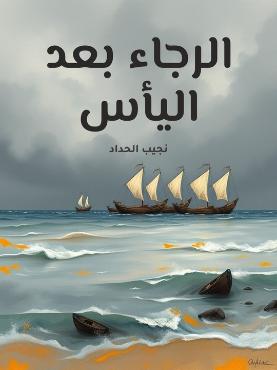 غلاف كتاب الرجاء بعد اليأس