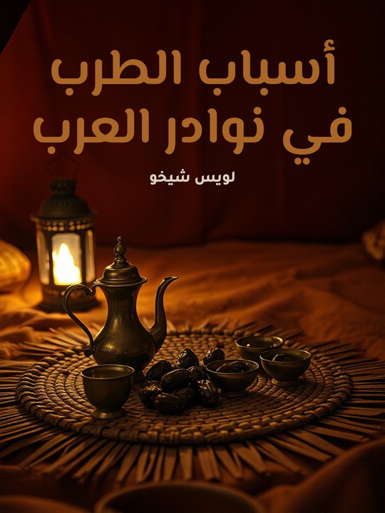غلاف كتاب أسباب الطرب في نوادر العرب