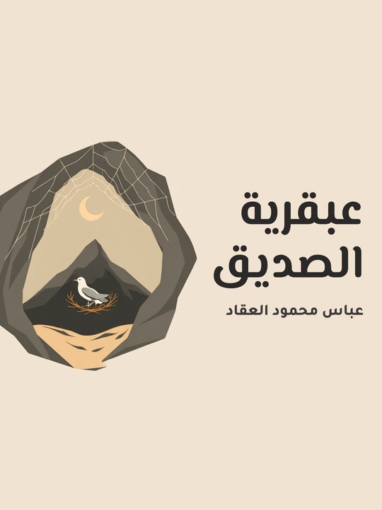 غلاف كتاب عبقرية الصديق